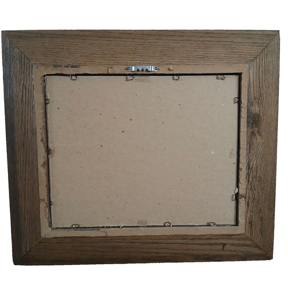 Barn Farmhouse Country Rustic Art Print on board Signed 1974 Wood Frame 13x15" - Picture 10 of 16